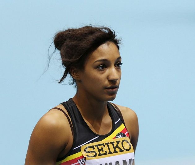 Výškařka Nafissatou Thiamová z Belgie.