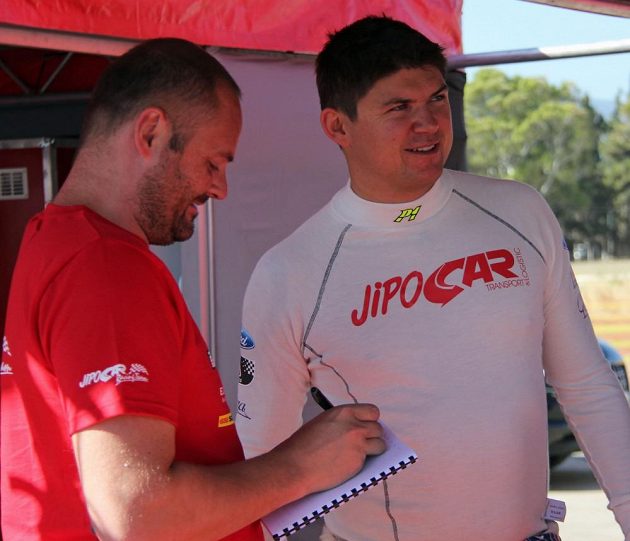 Martin Prokop s Fordem Fiesta WRC na trati Rallye Akropolis.
