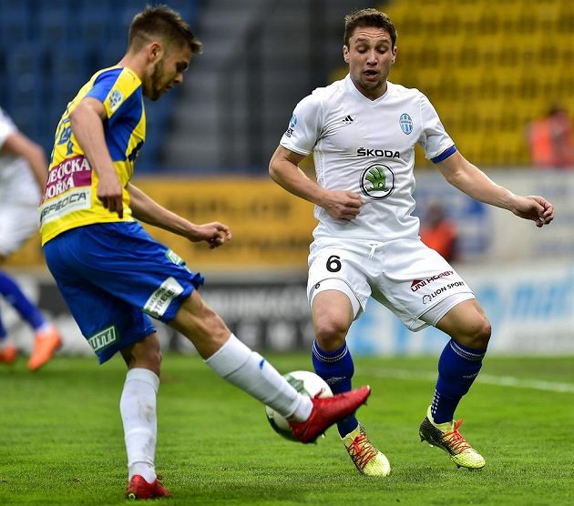 Patrik Žitný z Teplic má v poslední době pořádně nabito. Gól dal v nejvyšší soutěži Mladé Boleslavi.