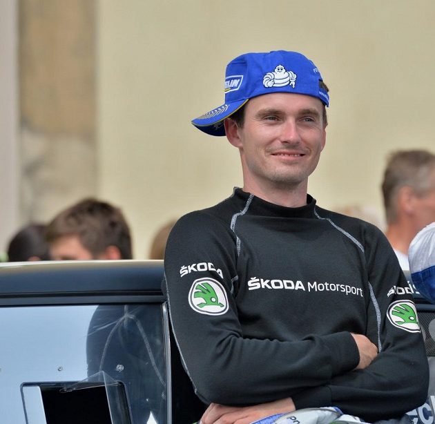 Jan Kopecký, pilot továrního týmu Škoda Motorsport.