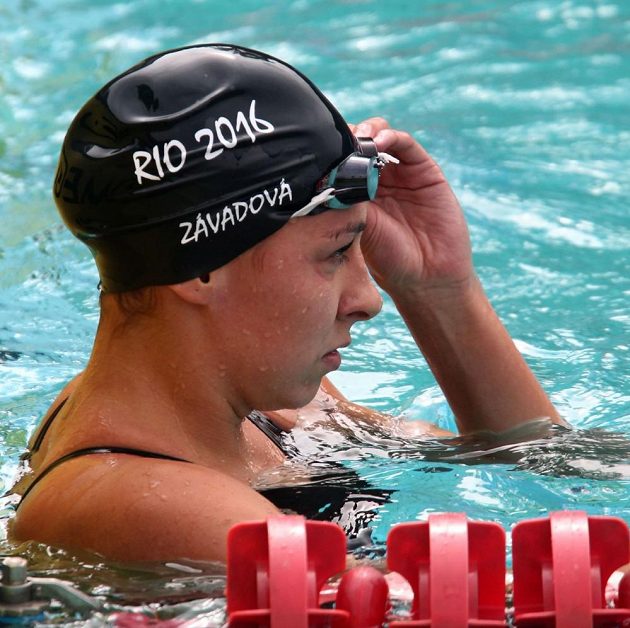 Česká plavkyně Barbora Závadová.