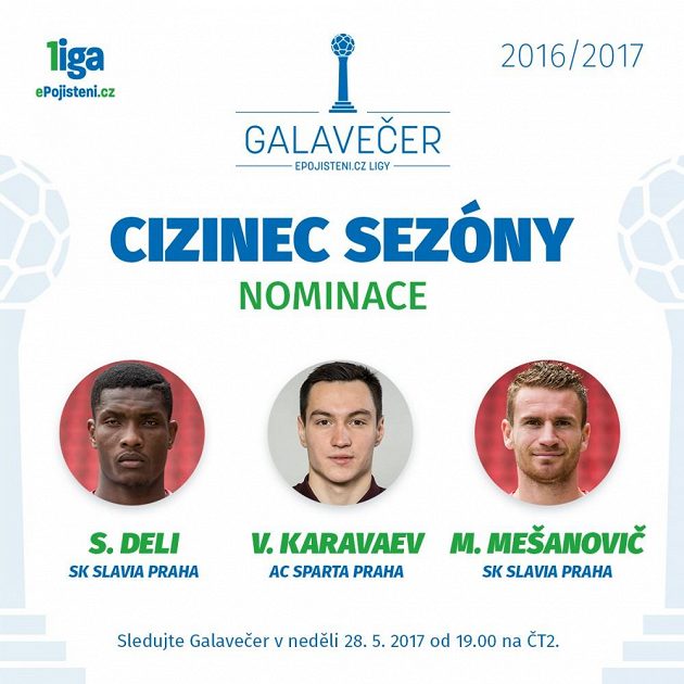 Cizinec sezóny - nominace.