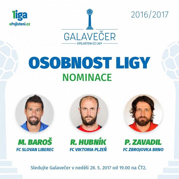 Osobnost ligy - nominace.
