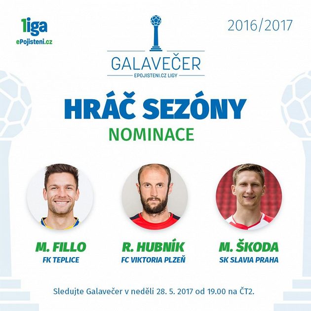 Hráč sezóny - nominace.
