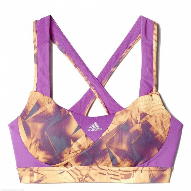 Běžecká podprsenka Adidas Supernova Bra Q3: Pohled zpředu.