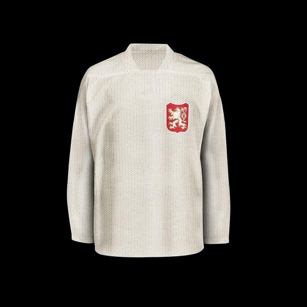 1911 - První dochovaný dres národního týmu, ve kterém Češi poprvé v historii vyhrávají mistrovství Evropy.