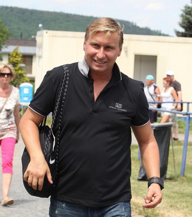 Zahrát si přišel také vyhlášení střelec Horst Siegl.