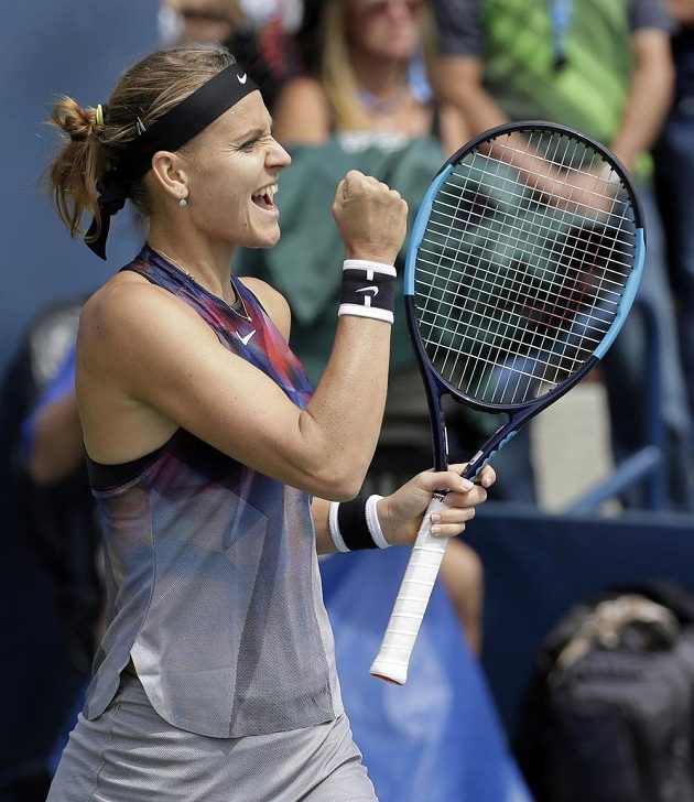 Je to tam! Lucie Šafářová postoupila na US Open do osmifinále a vyrovnala své dosavadní maximum ve Flushing Meadows.