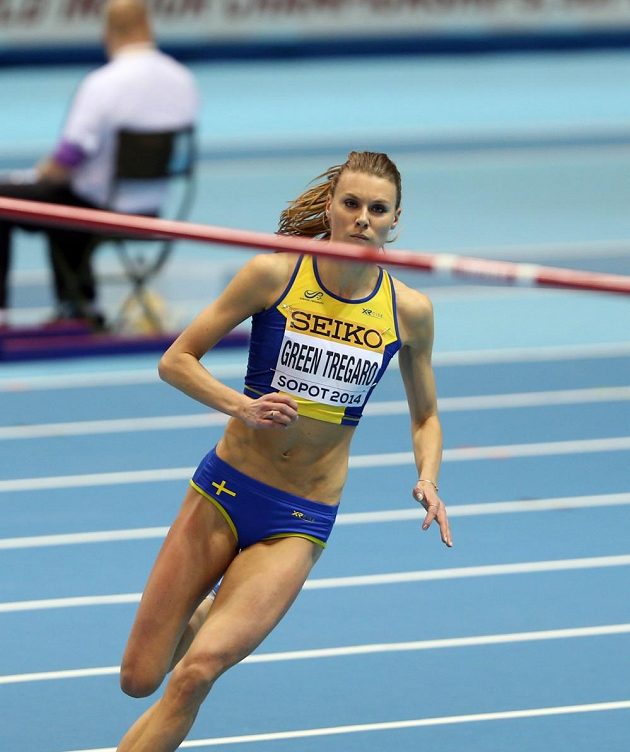 Emma Greenová-Tregarová, výškařka ze Švédska.