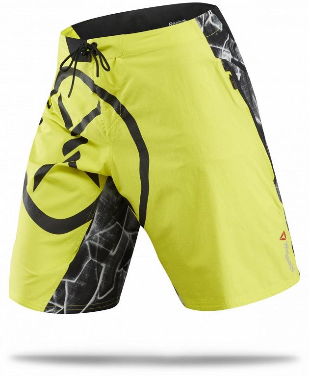 Kraťasy Spartan Pro Mud Short: Krásné, žluté stroje.