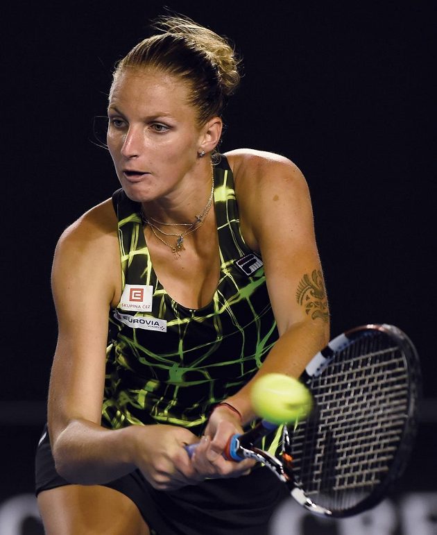 Česká tenistka Karolína Plíšková (na snímku) porazila ve druhém kole Australian Open Němku Julii Görgesovou.