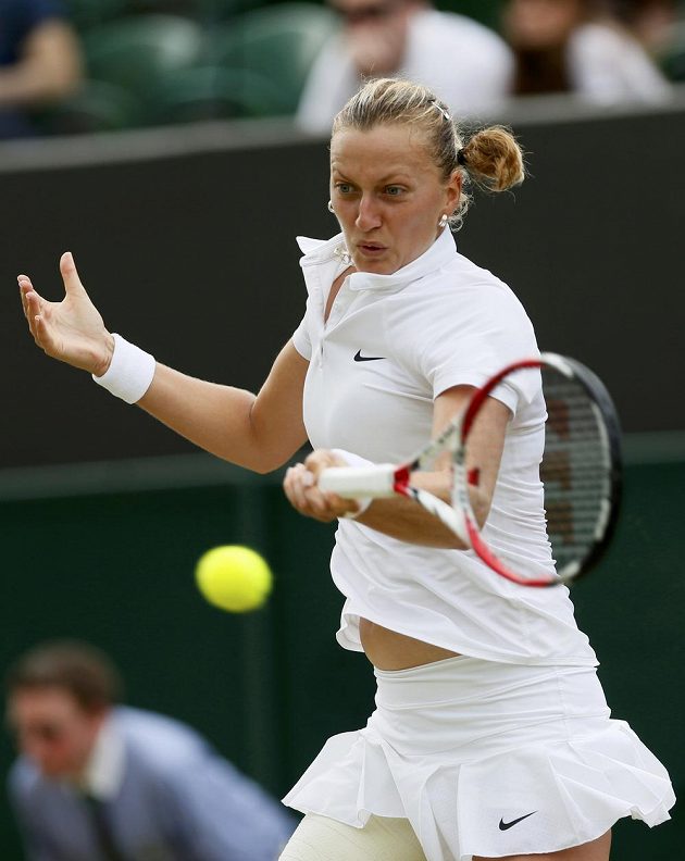 Petra Kvitová za sebou má další wimbledonskou překážku - Číňanku Pcheng Šuaj.