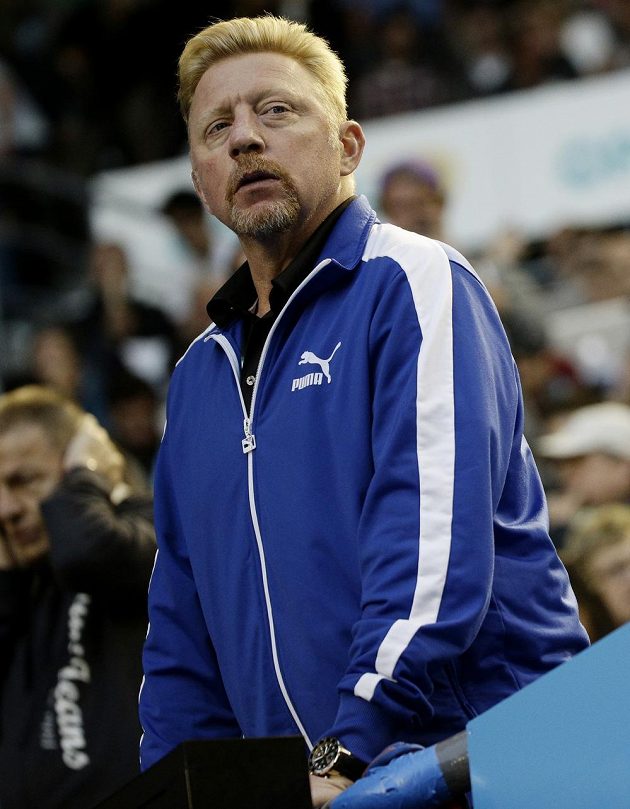 Kouč Novaka Djokoviče Boris Becker mohl být se semifinále Australian Open spokojený.