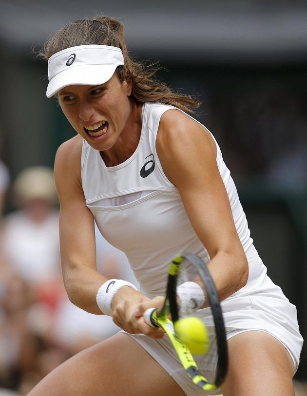 Johanna Kontaová o finále bojovala, na zkušenější soupeřku však nestačila.
