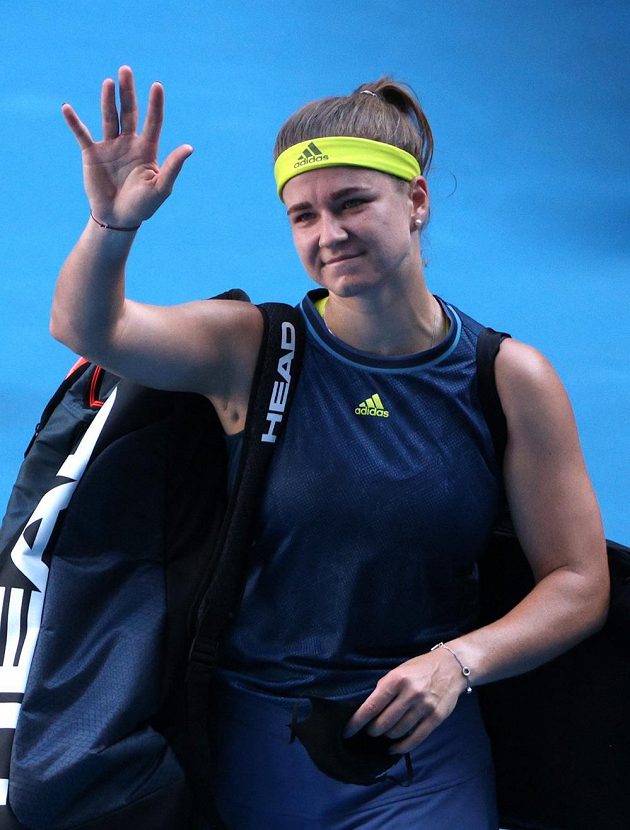 Karolína Muchová se loučí s letošním Ausralian Open. Byl to pro ni zatím životní turnaj.