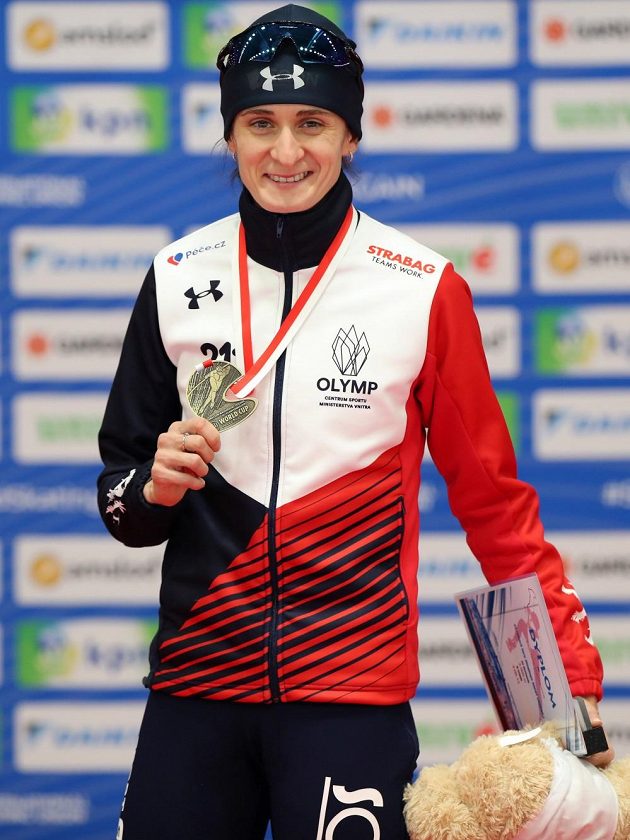 Problémy jsou zapomenuty. Martina Sáblíková ve druhém závodě SP na 3000 m v Tomaszówě vyhrála.