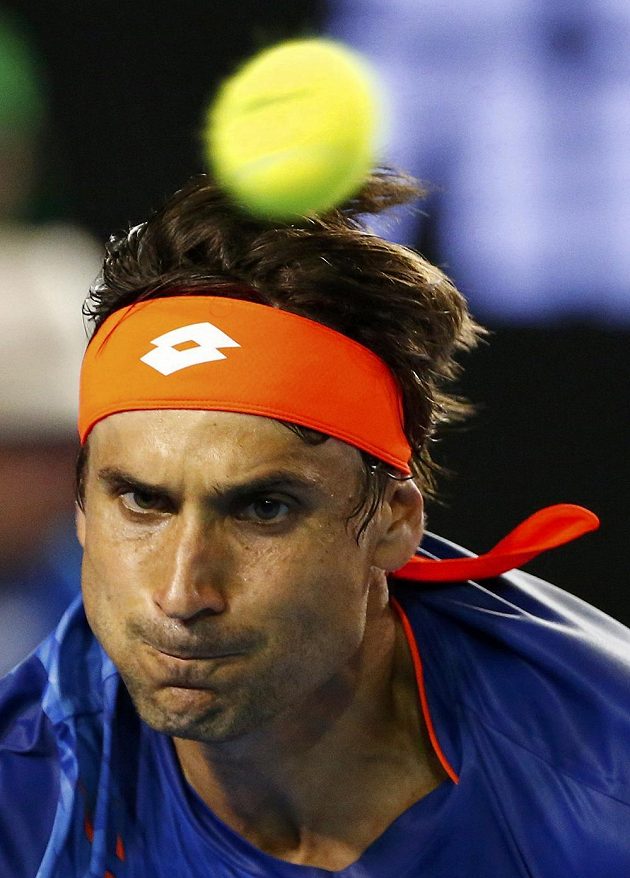 Španělský tenista David Ferrer přes veškerou snahu tahal ve čtvrtfinále Australian Open za kratší konec.