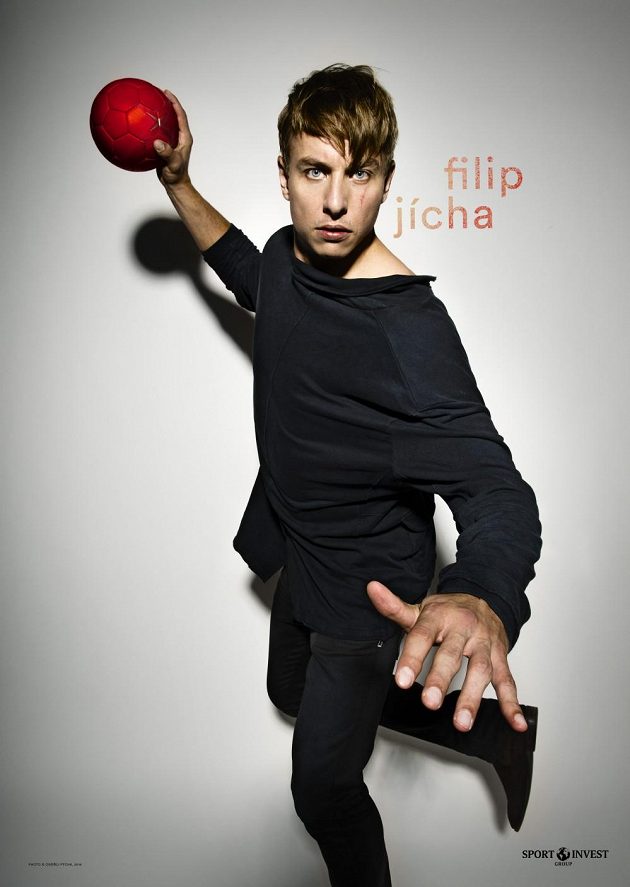 Házenkář Filip Jícha.