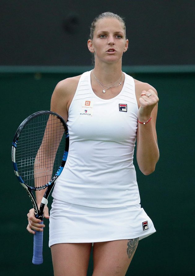 Karolína Plíšková postoupila přes Belgičanku Yaninu Wickmayerovou do druhého kola Wimbledonu.