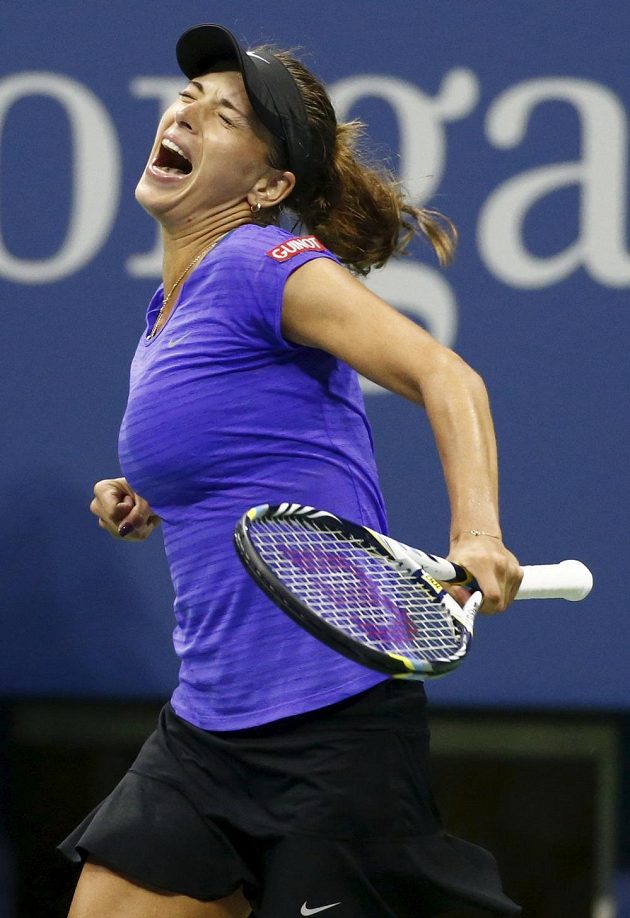 Česká tenistka Petra Cetkovská si na US Open vyšlápla na světovou pětku a čtvrtou nasazenou Dánku Wozniackou.