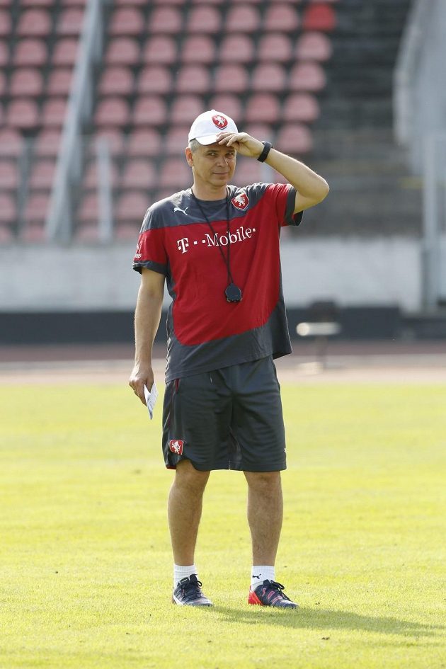 Vítězslav Lavička, trenér reprezentační jednadvacítky.