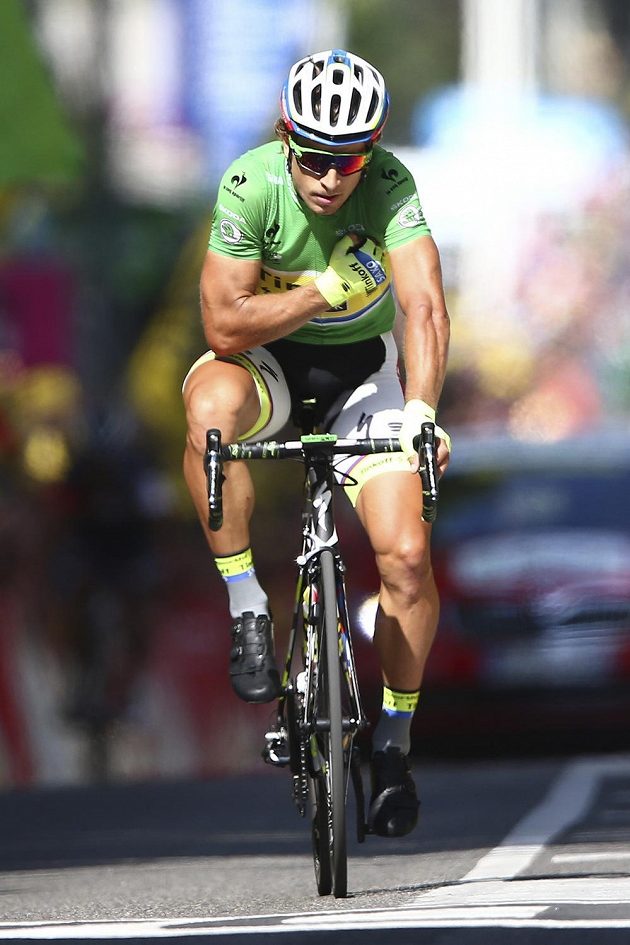 Zase druhý. Slovenský cyklista Peter Sagan nedosáhl na triumf ani v 16. etapě Tour de France.