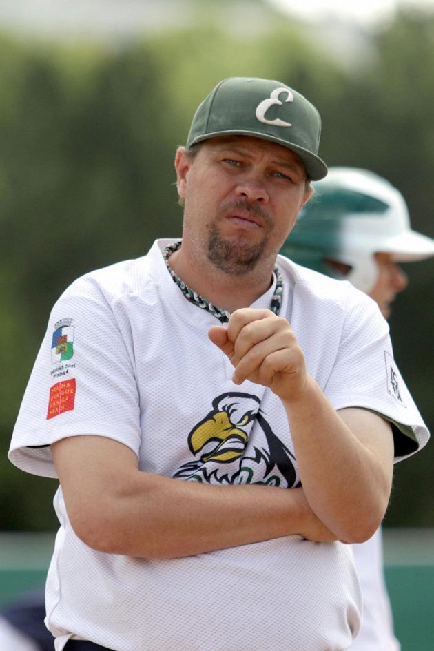 Vladimír Chlup, trenér baseballistů Eagles Praha.