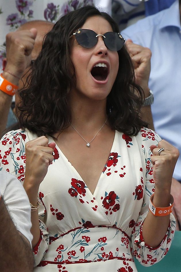 Xisca Perellová, přítelkyně španělské tenisty Rafaela Nadala, prožívala ve finále French Open každý fiftýn svého milého.