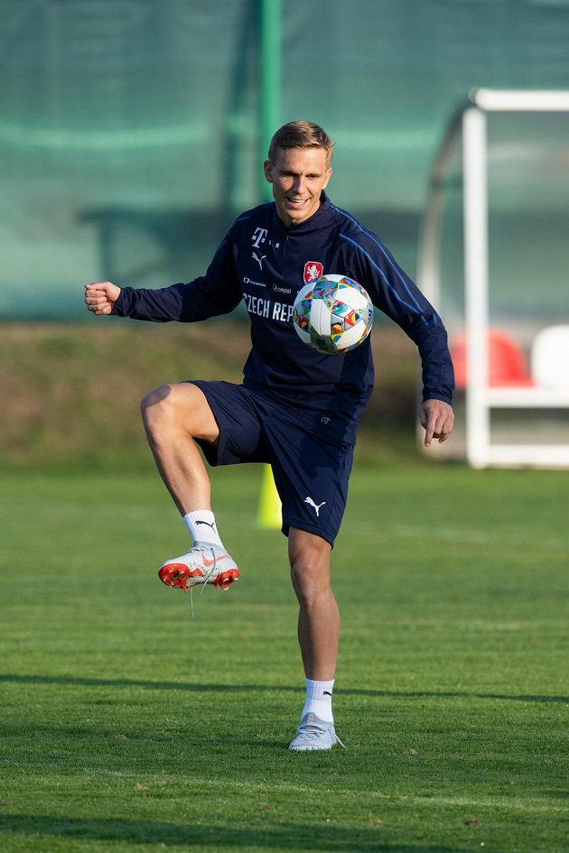Záložník Bořek Dočkal působí v zámořské MLS, momentálně trénuje s českou reprezentací v Praze.
