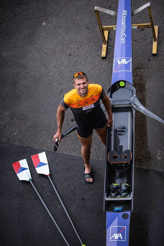 Český reprezentant - skifař Ondřej Synek.