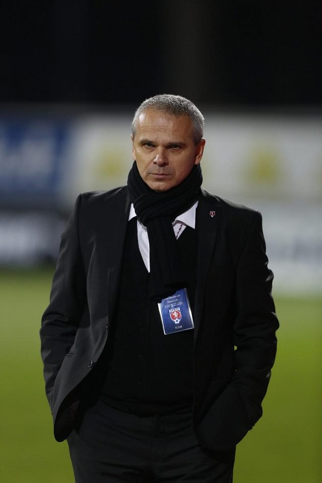 Vítězslav Lavička, trenér reprezentační jednadvacítky.