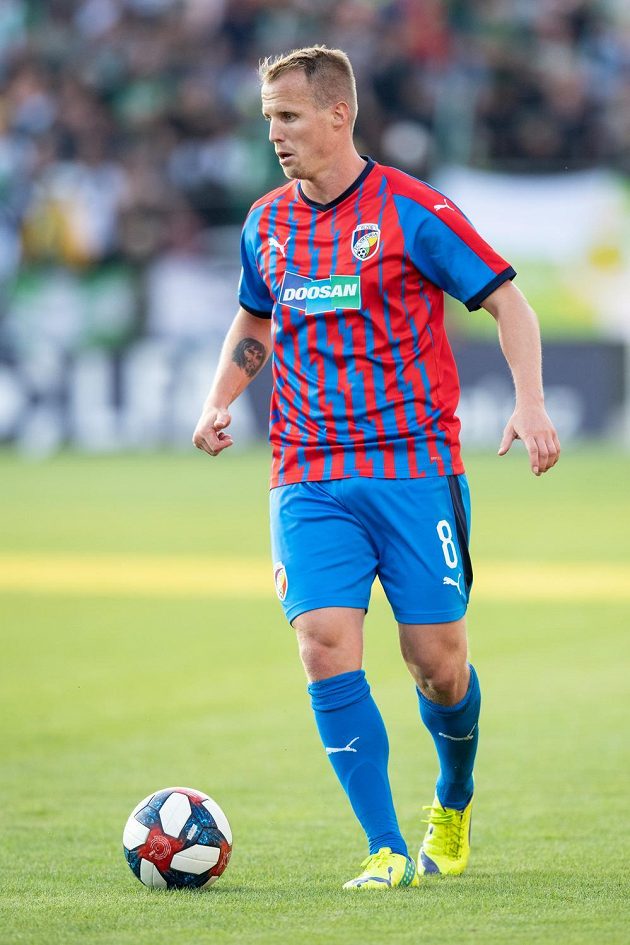 David Limberský z Viktorie Plzeň během utkání 4. kola Fortuna ligy na hřišti Bohemians.
