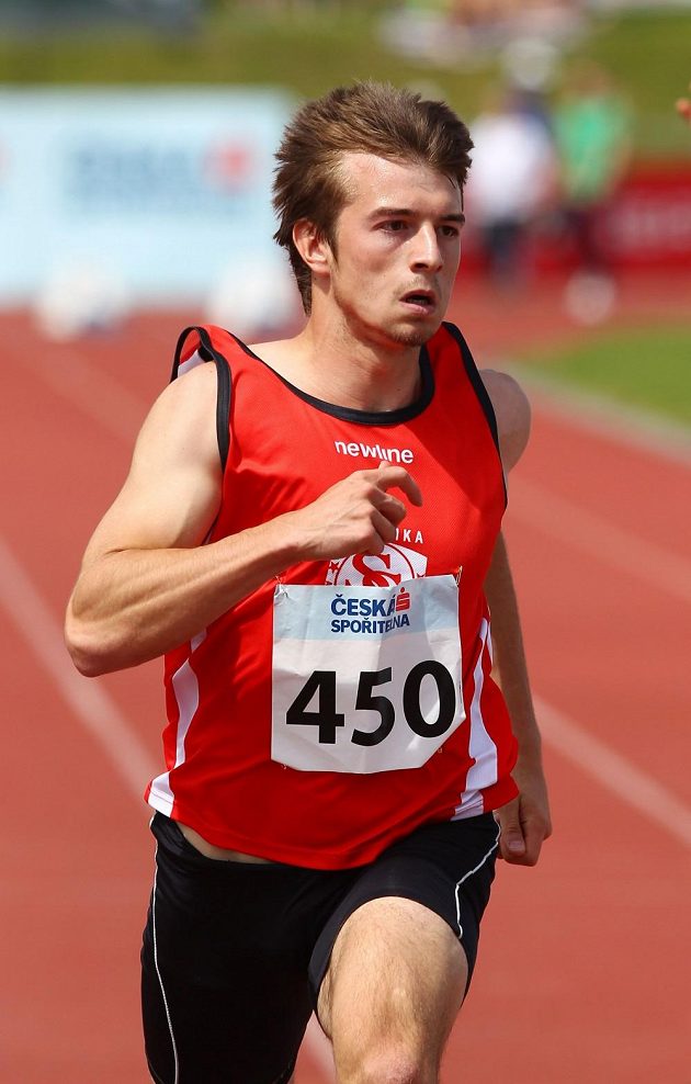 Sprinter Zdeněk Stromšík.