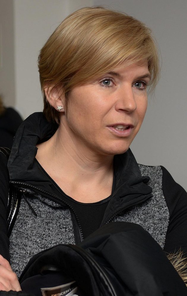 Česká olympijská vítězka Kateřina Neumanová se přišla podívat na odlet českých sportovců.