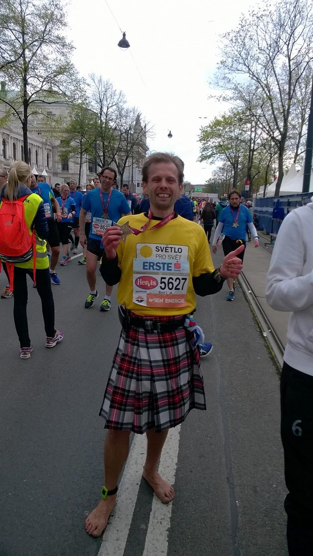 Vienna City Marathon: V cíli jsou všichni princezny se zlatou hvězdou na krku.