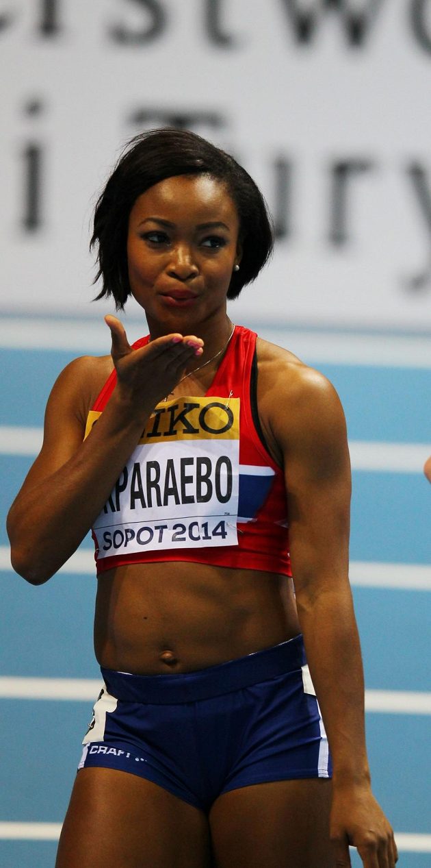 Ezinne Okparaebová, norská sprinterka narozená v Nigérii.