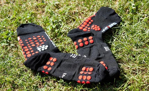 Trailové ponožky CompresSport Pro Racing Socks Trail V3.0 - černá barva je asi nejpraktičtější.