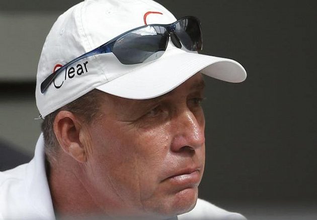 Ivan Lendl většinou sleduje zápasy Andyho Murrayho z lóže s výrazem hráče pokeru.