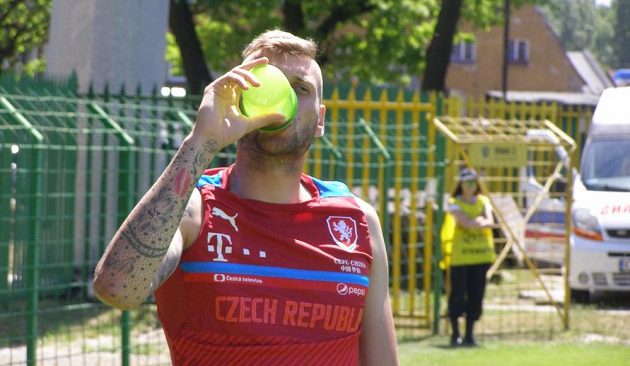 Brankář české fotbalové reprezentace do 21 let Lukáš Zima na mistrovství Evropy v Polsku.