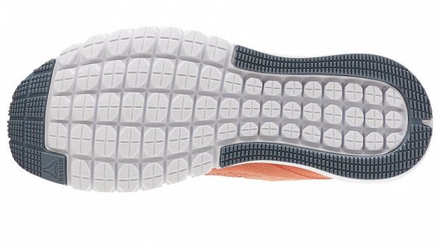 Boty Reebok Print Smooth Ultraknit: Hluboce segmentovaná podrážka je tajemstvím běžeckého pohodlí.