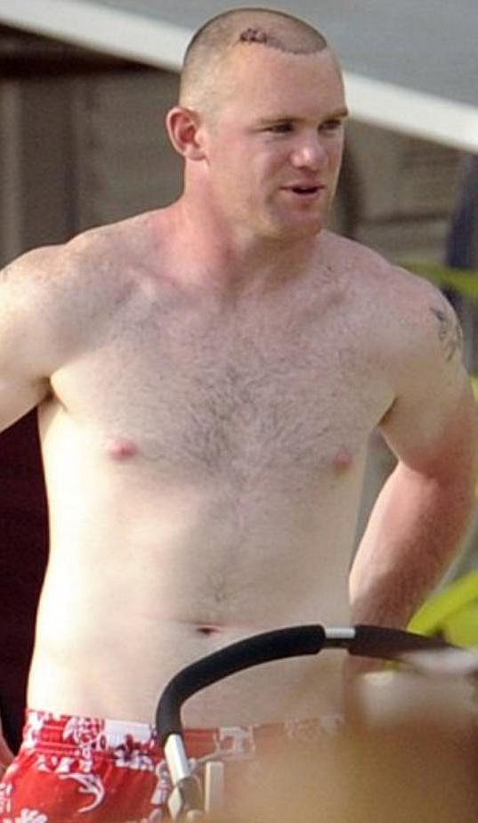 Útočník Manchesteru United Wayne Rooney