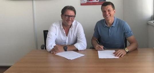 Vjačeslav Zachovajlo a Ruslan Rotaň (vpravo), který působil ve Slavii Praha v minulé sezóně.