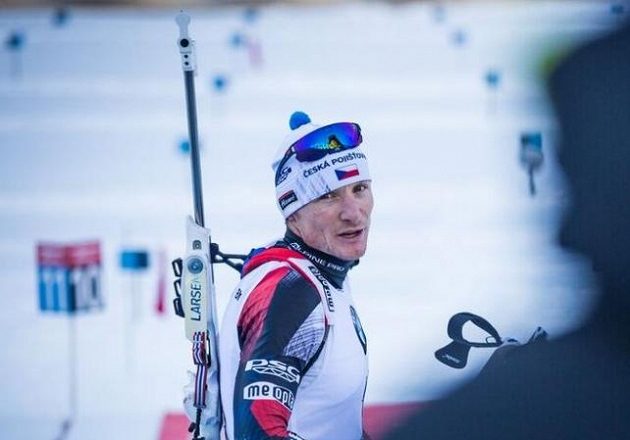 Ondřej Moravec v Ruhpoldingu.