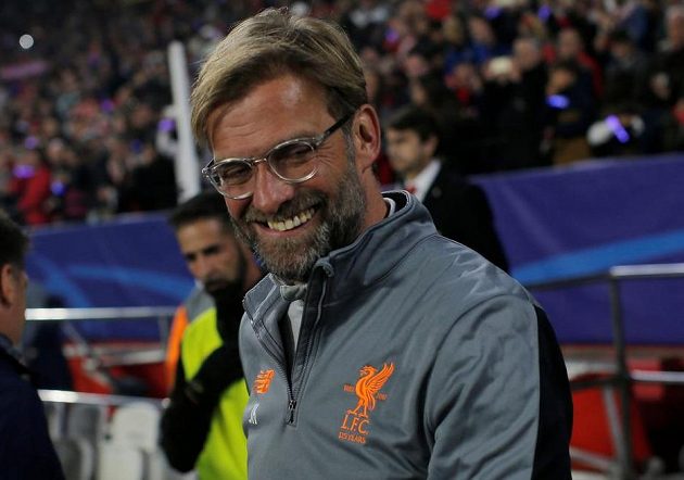 Manažer FC Liverpool Jürgen Klopp byl se vstupem LFC do utkání Ligy mistrů v Seville spokojený. Reds vedli brzy 3:0.