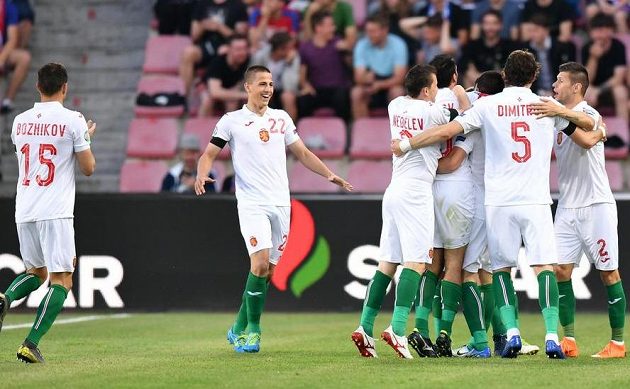 Bulharská radost na Letné. Čeští fotbalisté v kvalifikaci o postup na EURO 2020 rychle prohrávali.