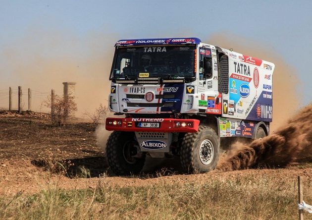 Posádka Tatra Phoenix na trati HunGarian Baja.