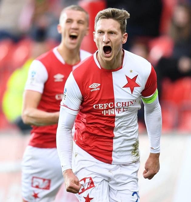 Milan Škoda proti Zlínu nejdřív neproměnil penaltu, za chvíli však už oslavoval gól na 1:1.