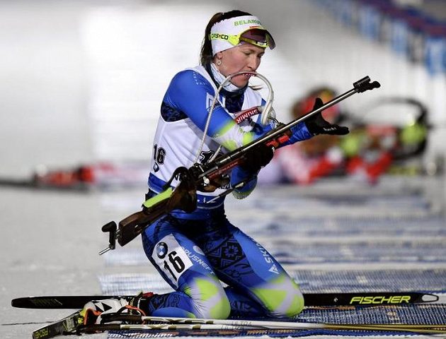 Běloruská biatlonistka Darja Domračevová ovládla sprint na 7,5 km v rámci Světového poháru v Kontiolahti.