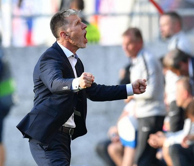 Jaroslav Šilhavý si mohl užívat první vítězství v pozici reprezentačního kouče