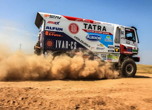 Posádka Tatra Phoenix na trati HunGarian Baja.